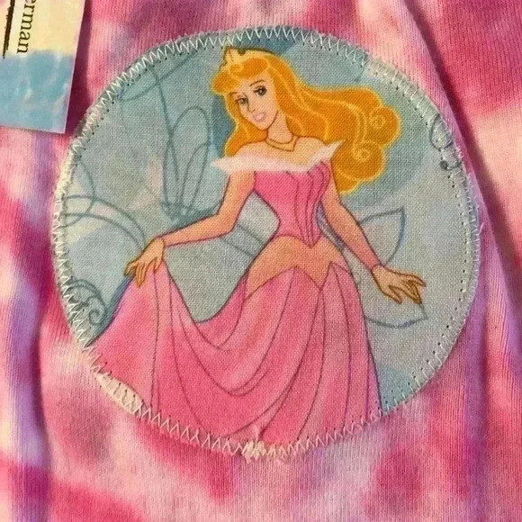 New! Disney Sleeping Beauty tie dye bundle 24 months - Picture 2 of 5